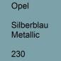 Preview: Opel, Silberblau Metallic, 230.